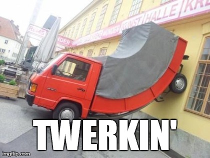 Wtf Funny Parking Mini Truck Image