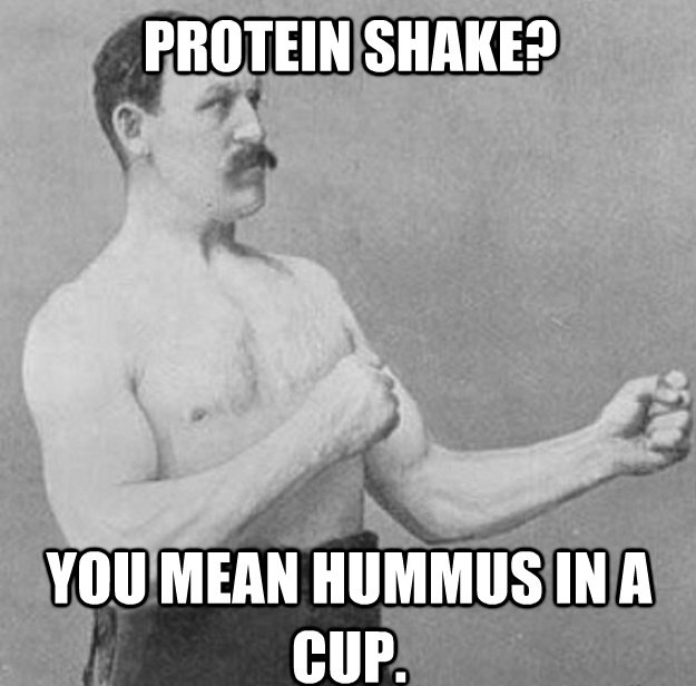 You Mean Hummus In A Cup Funny Picture