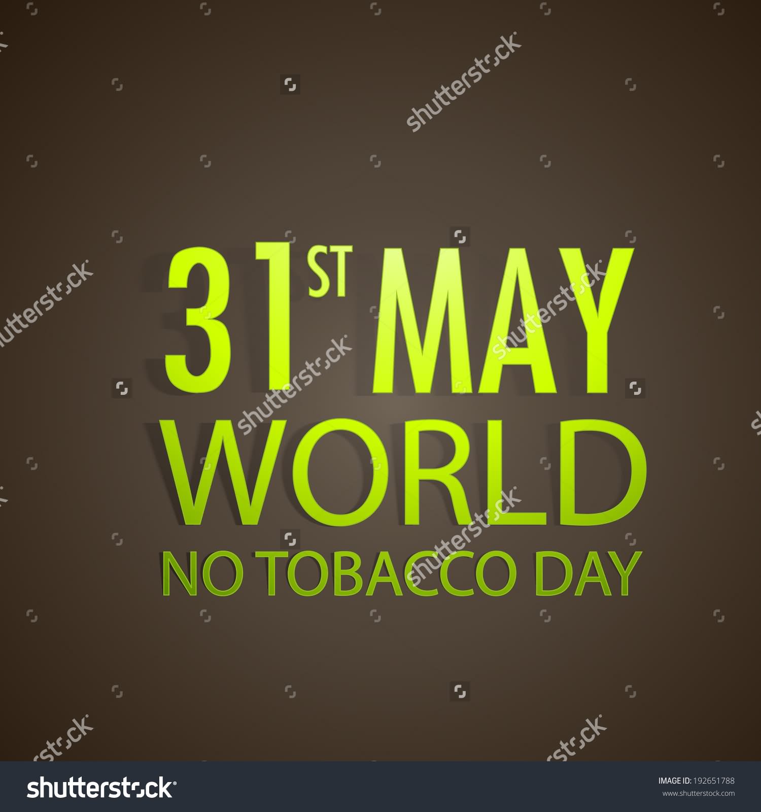 31st May World No Tobacco Day Photo