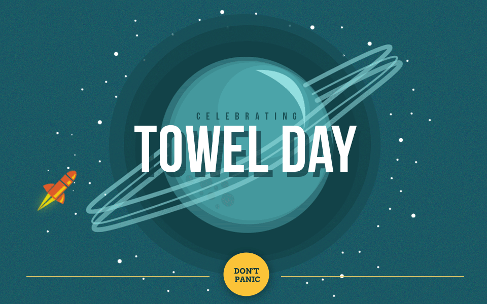 Celebrating Towel Day