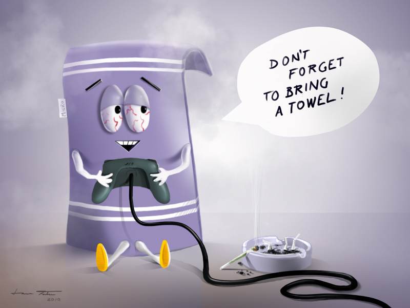 Don't Forget To Bring A Towel Happy Towel Day