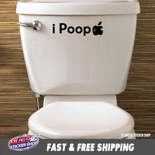 Funny I Poop Toilet Image