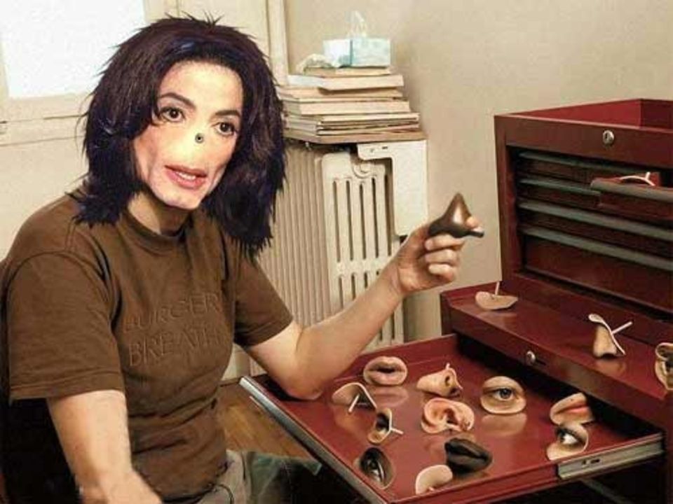 Funny Noselss Michael Jackson Image For Whatsaap