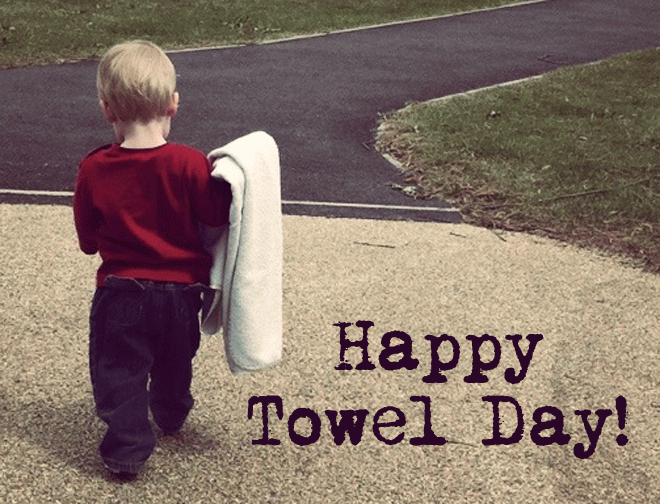 Happy Towel Day Wishes
