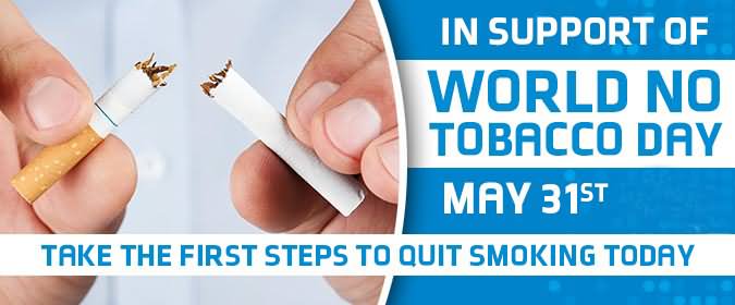 In Support Of World No Tobacco Day