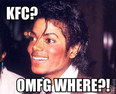 KFC Omg Where Funny Michael Jackson Picture.