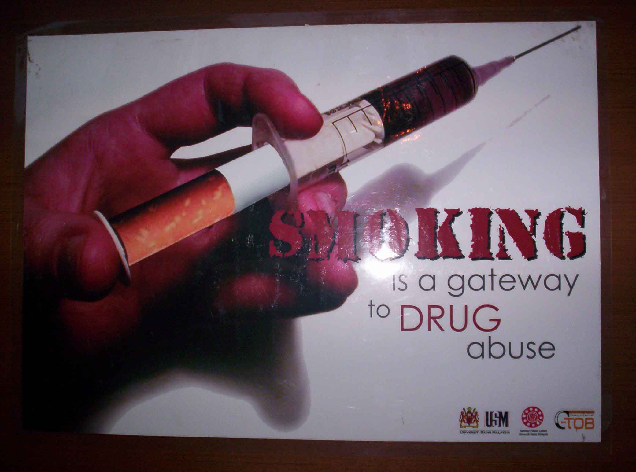 Smoking Is A Gateway To Drug Abuse World No Tobacco Day