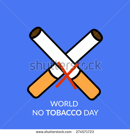 World No Tobacco Day Clipart Image
