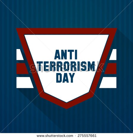 Anti Terrorism Day Badge Image