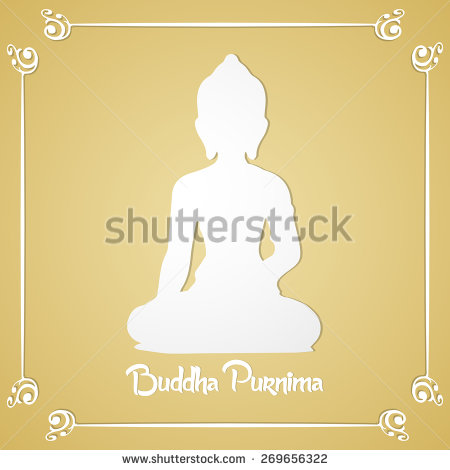 Buddha Purnima Greeting Card