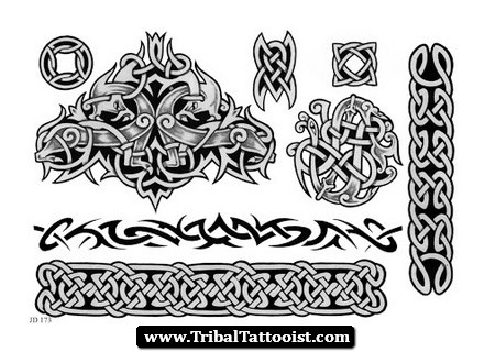 Celtic Armband Tattoo Flash