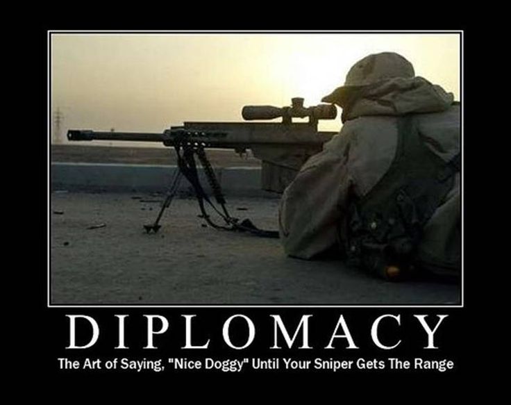 Diplomacy Funny Motivational Poster