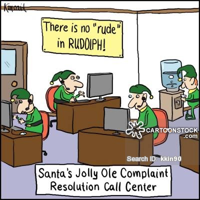 Elves Cartoons Office Funny Image