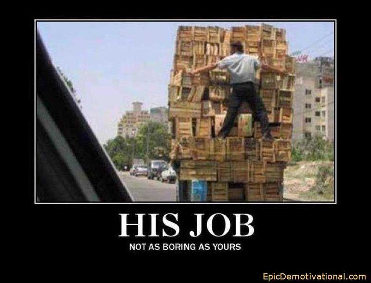Funny Motivational Job Image