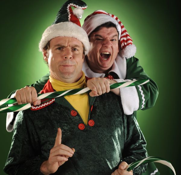 Geoffrey Kent And Bernie Cardell Funny Elves Picture