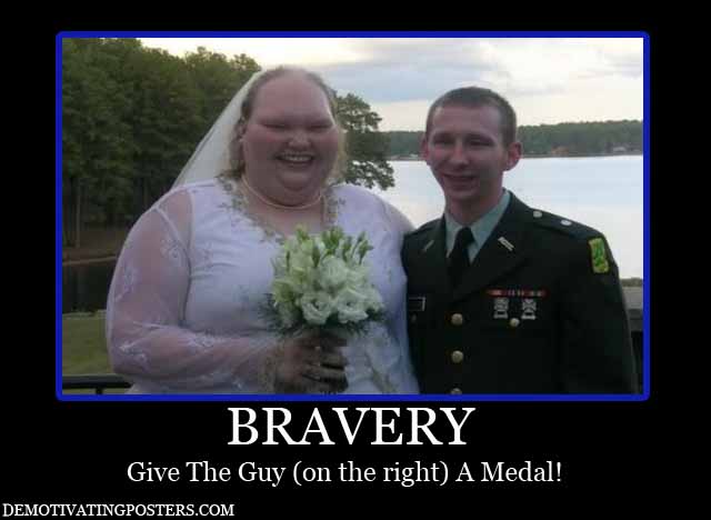 Give The Guy A Medal Funny Motivational Picture For Facebook