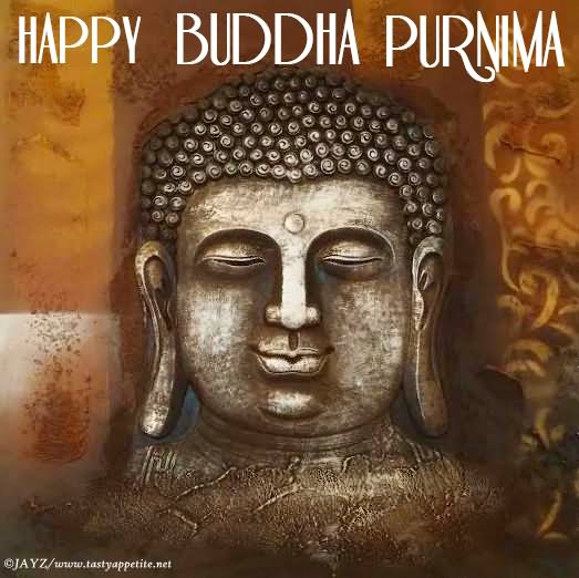 Happy Buddha Purnima Lord Buddha Painting