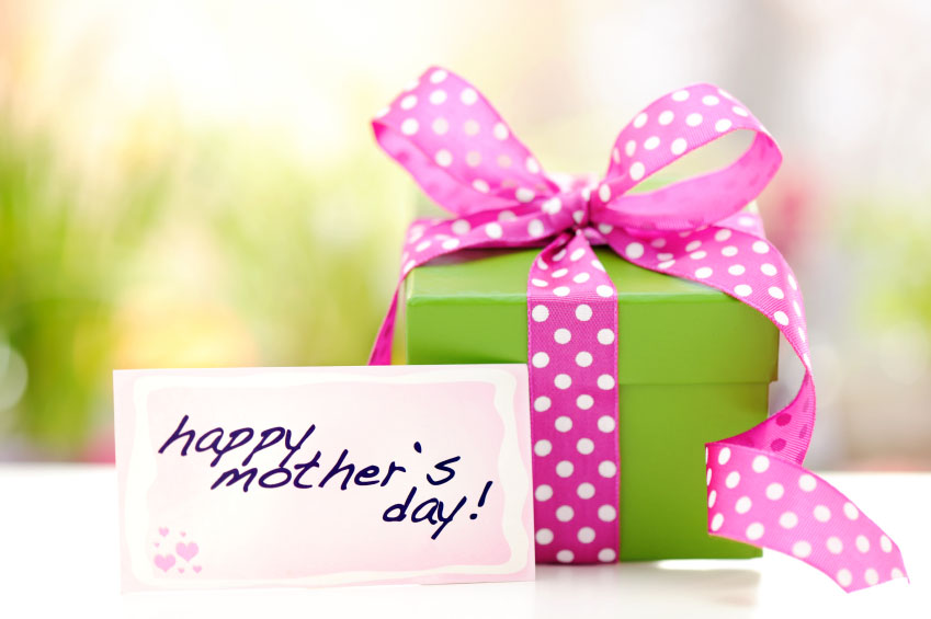 Happy Mother's Day Greeting Card With Gift Box Picture