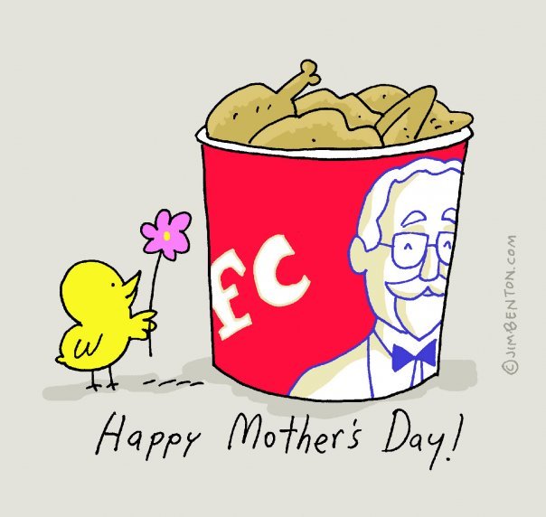 Happy Mother's Day KFC Funny Picture