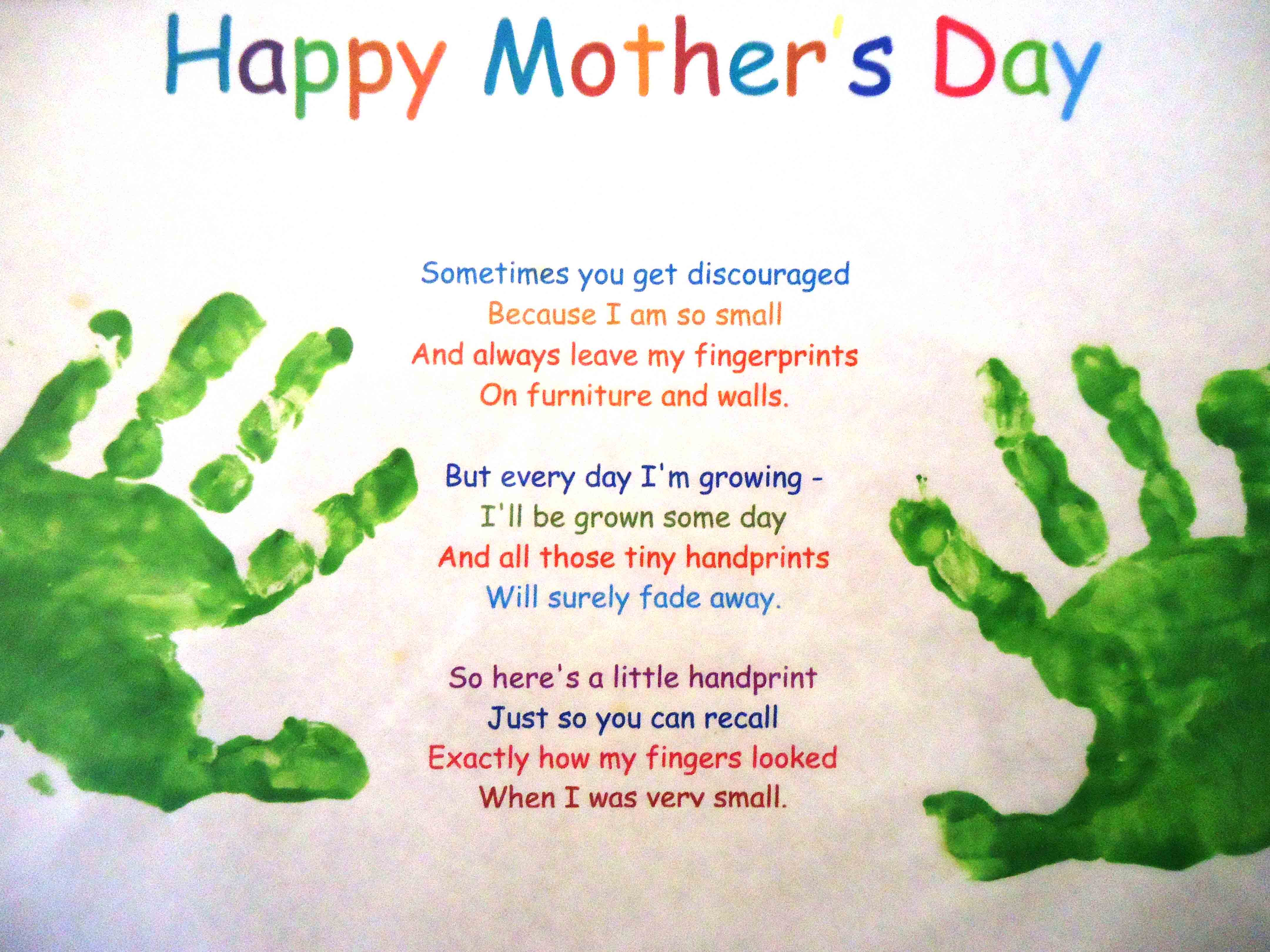 Happy Mother's Day Poem Picture