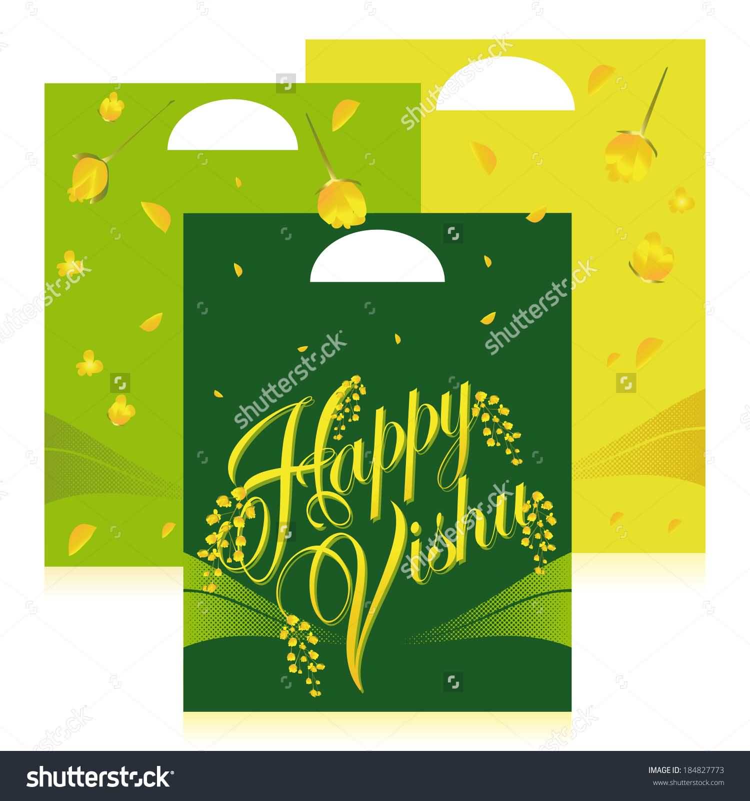Happy Vishu Greeting Card