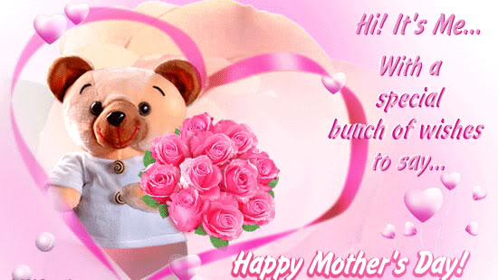 It's Me With A Special Bunch Of Wishes To Say Happy Mother’s Day