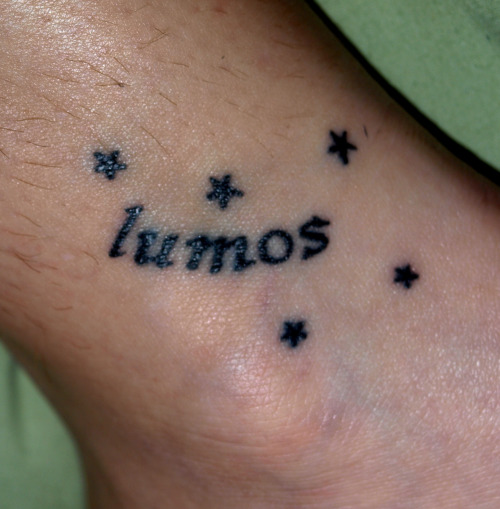 Libra Constellation Tattoo On Ankle
