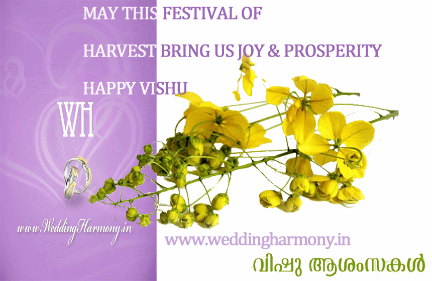 May This Festival Of Harvest Bring Us Joy & Prosperity Happy Vishu