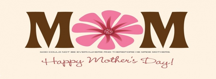 Mom Happy Mother's Day Facebook Cover Picture