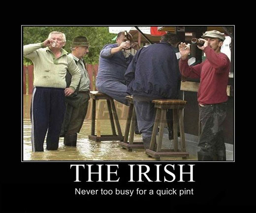 Never Too Busy For A Quick Pint Funny Motivational Image