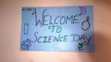Welcome To Science Day Poster
