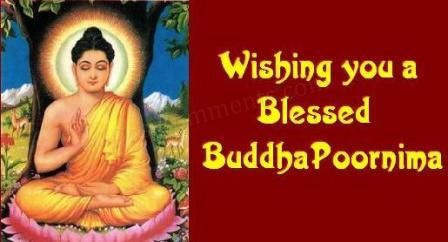 Wishing You A Blessed Buddha Purnima Wishes Picture