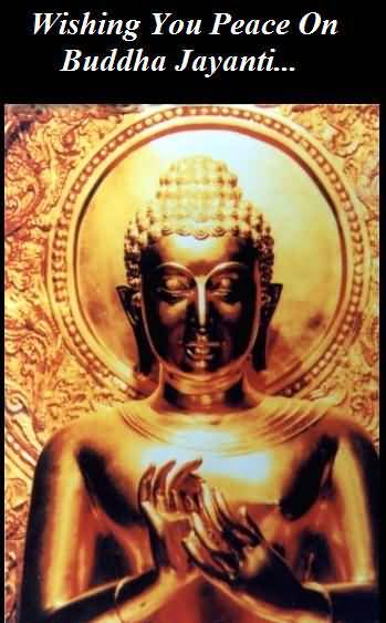 Wishing You Peace On Buddha Purnima