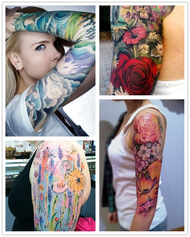 21+ Sleeve Daisy Tattoos