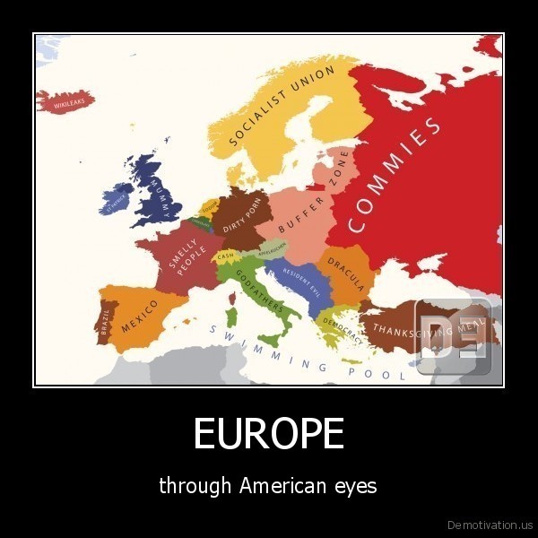 Funny Europe Through American Eyes Image