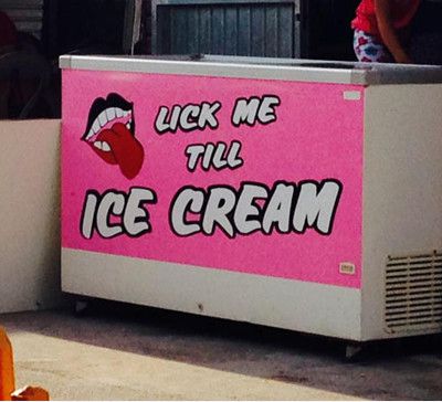 Funny Lick Me Till Ice Cream Picture