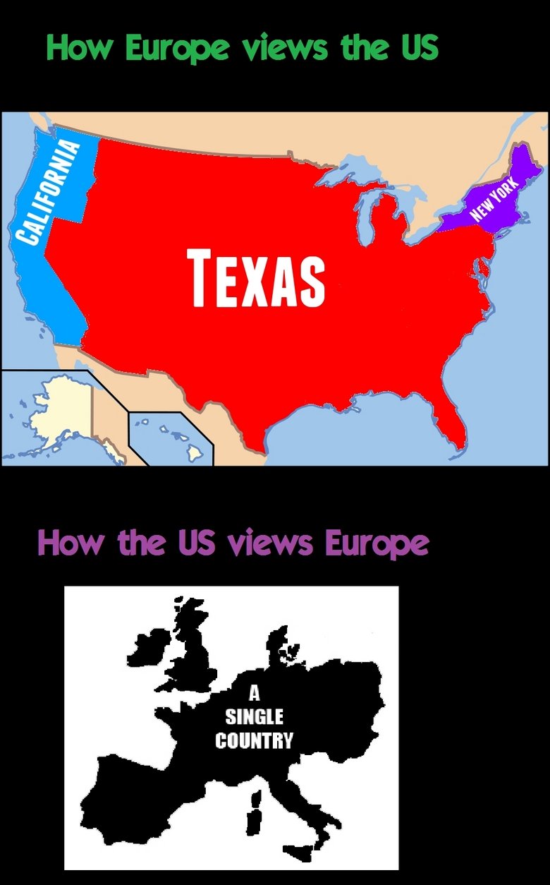 How Europe Views The Us Funny Picture