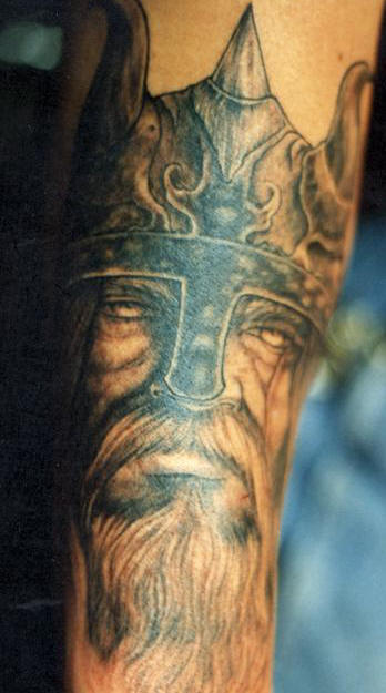 Arm Sleeve Grery Ink Viking Tattoo