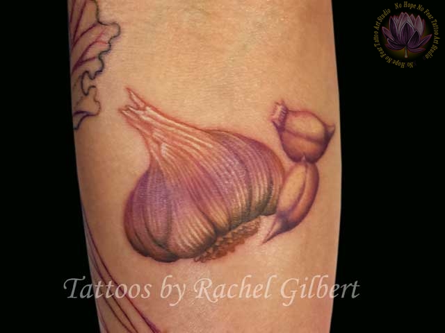 Garlic Tattoo Design By Rachel Gilbert