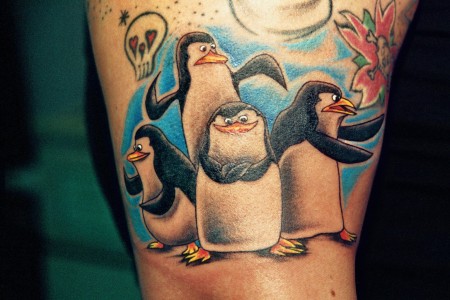 Penguin Family Tattoo