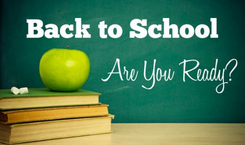 Back To School Are You Ready