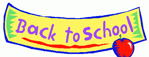 Back To School Clipart Banner