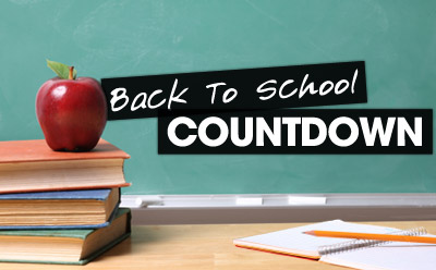 Back To School Countdown