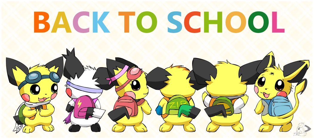 Back To School Pikachu Facebook Cover Picture