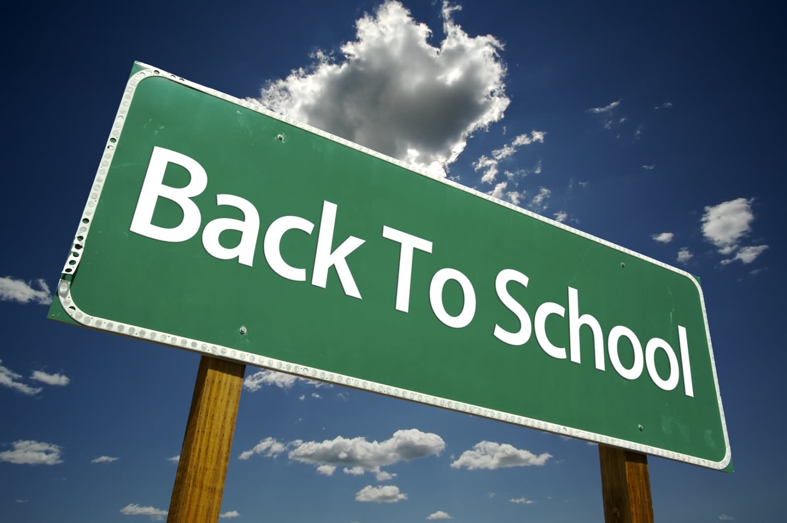 Back To School Signboard