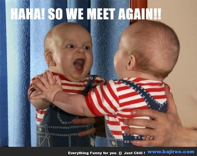 Funny Baby Meme So We Meet Again Image For Whatsapp