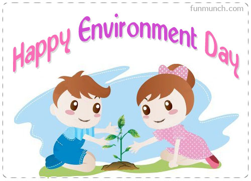 Happy Environment Day Kids Growing Trees Picture