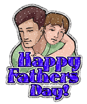 Happy Father's Day Glitter Picture