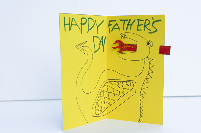 Happy Father's Day Handmade Greeting Card