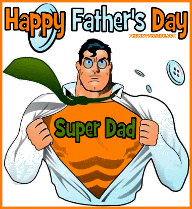 Happy Father's Day Super Dad Ecard